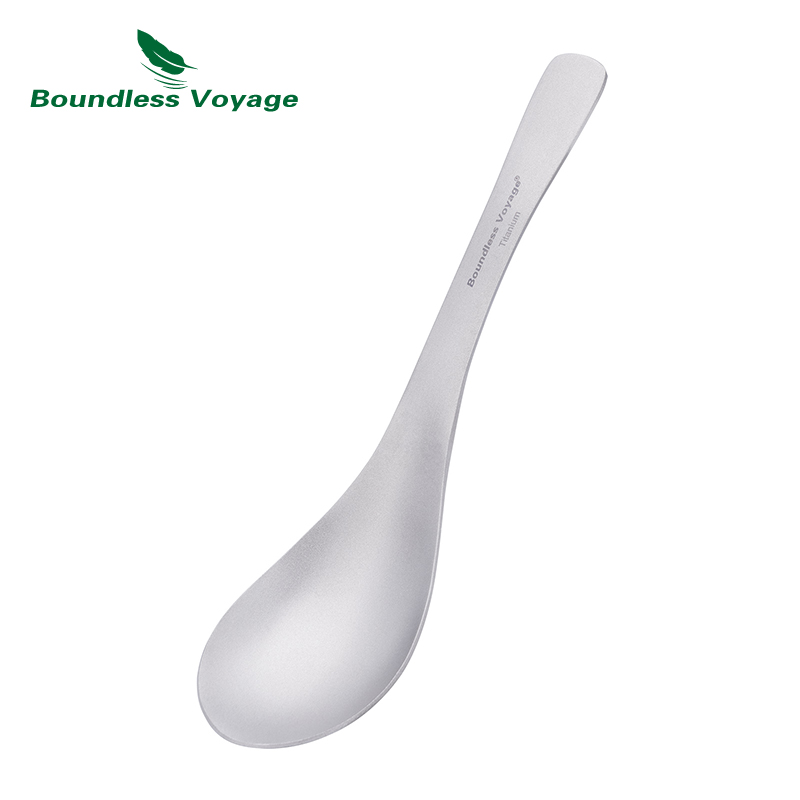 Home Cooking Services - Титановая ложка Boundless Voyage с сумкой