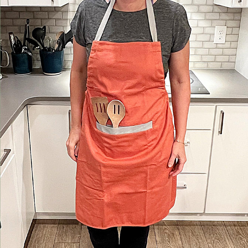 Регулируемый холщовый фартук с – обзор и цена Home Cooking Service