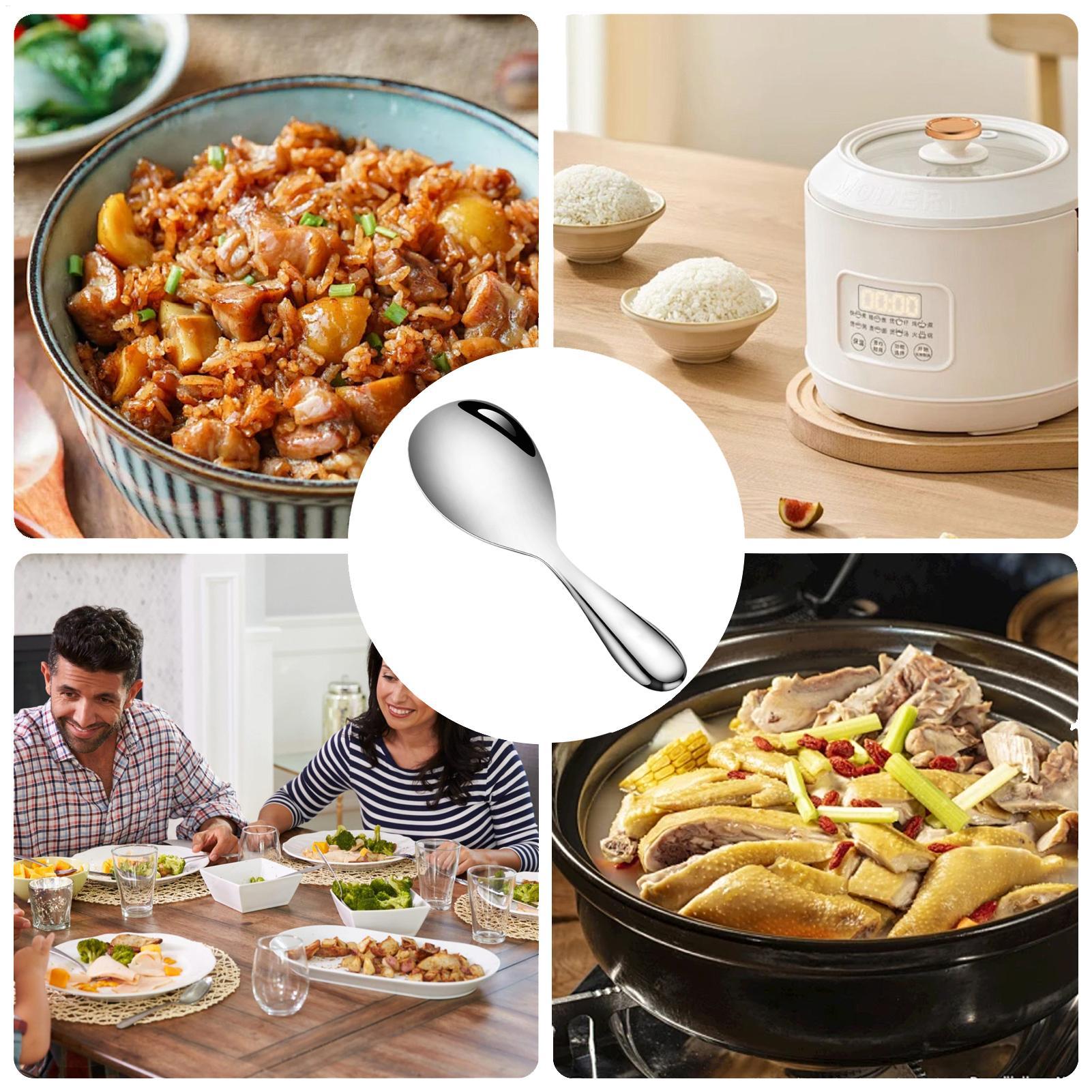 Ложка для риса из нержавеющей  – обзор и цена Home Cooking Services